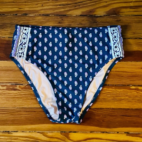 J.Crew High-Waisted Swim Bikini Bottom - Picture 3 of 6
